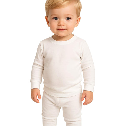 Personalised Baby Pyjamas | White