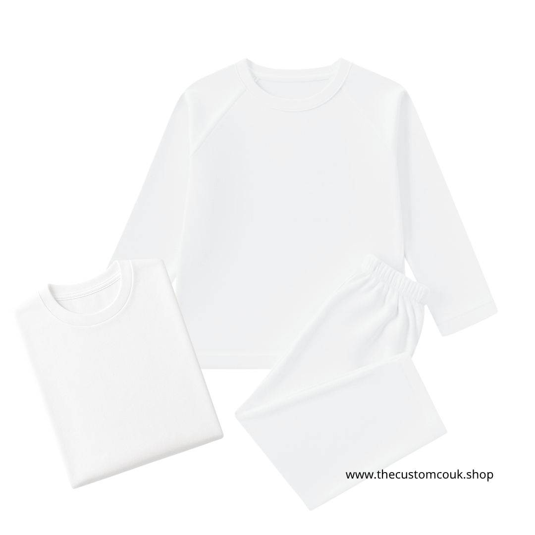 Custom Birthday Pyjamas & Matching T Shirt Set