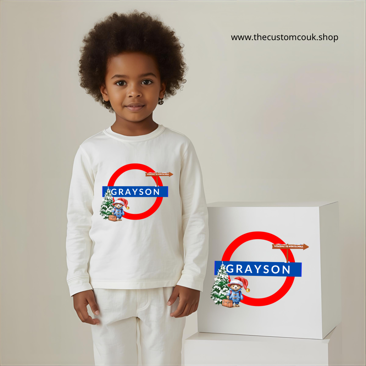 Christmas Eve Box & Matching Pyjamas - Bundle Set