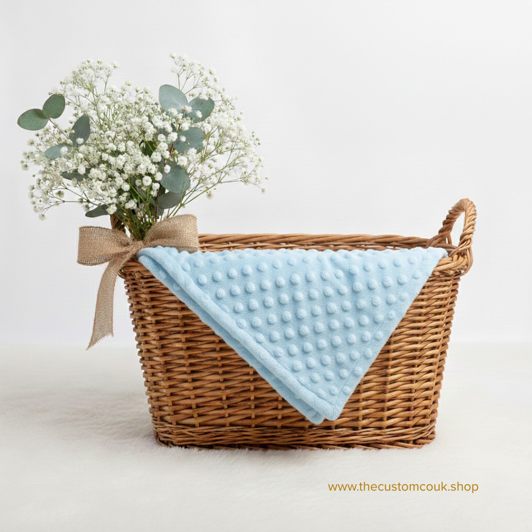 Personalised Baby Blanket | Blue