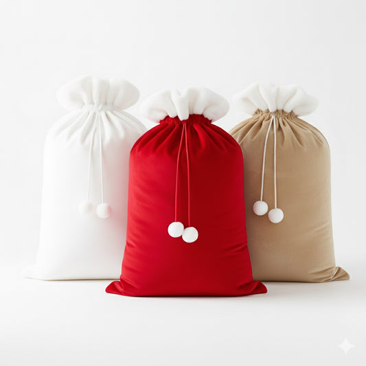 Personalised Large Santa Sack - Custom Design