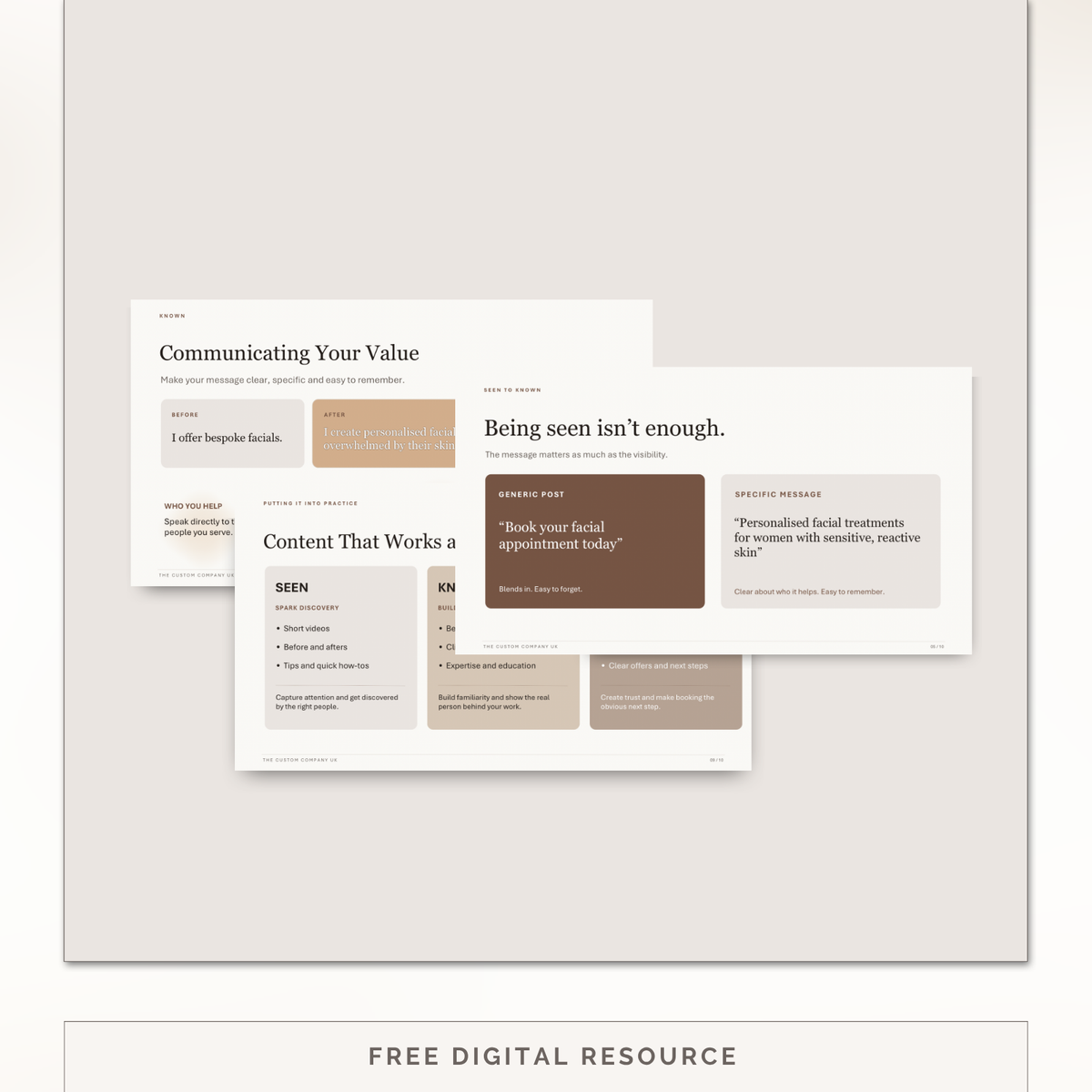Seen. Known. Chosen. | Free Business Visibility Framework