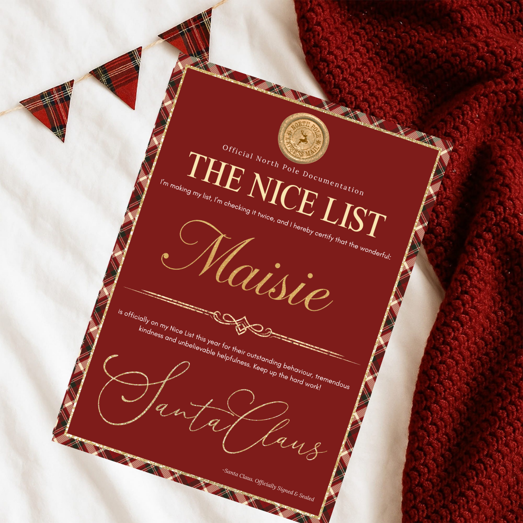 Personalised Santa Letters – A Magical Christmas Keepsake