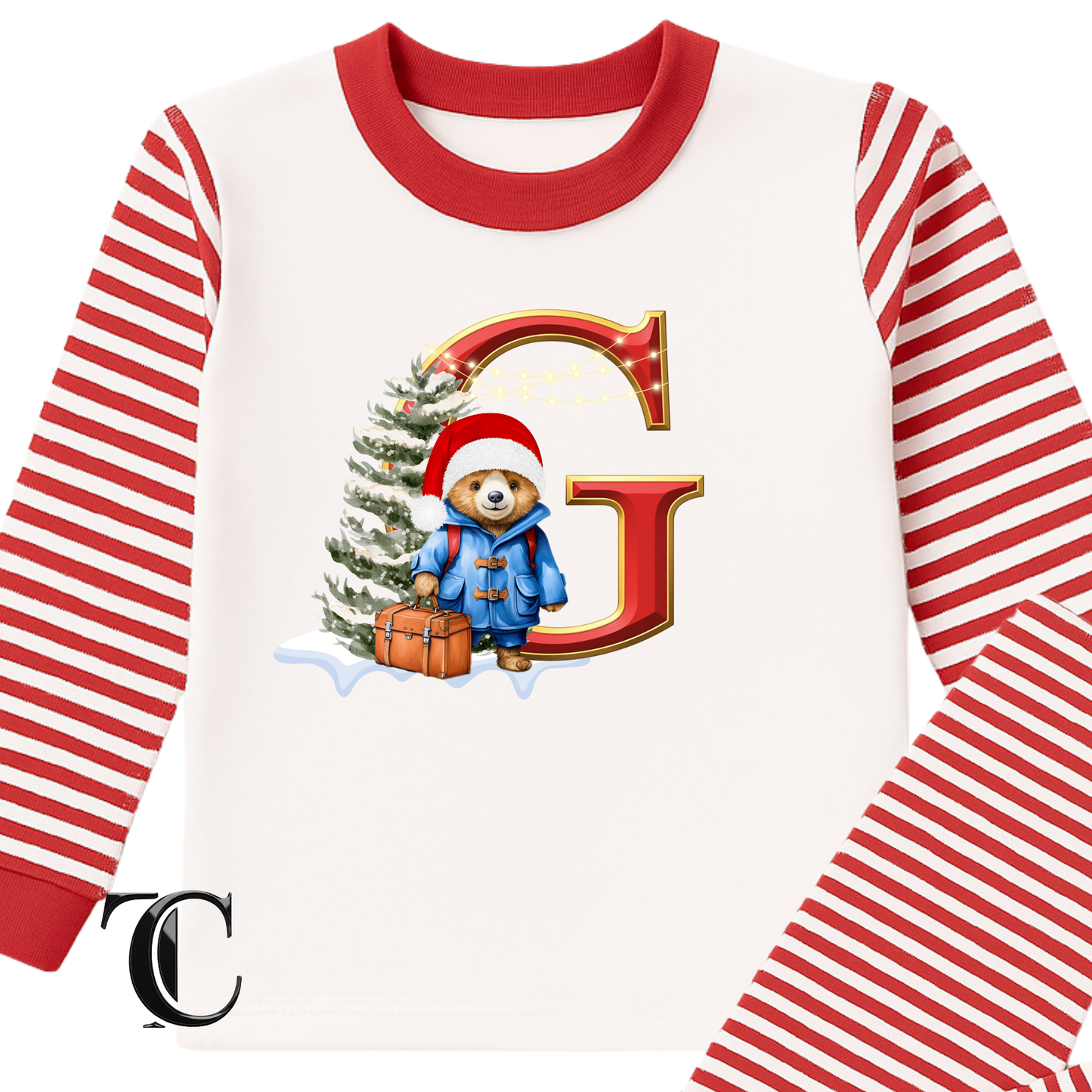 Personalised Christmas Pyjama’s | Paddington Bear
