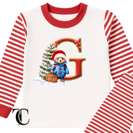 Personalised Christmas Pyjama’s | Paddington Bear
