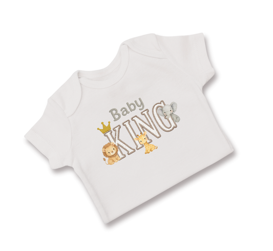 Custom Baby Vest - White