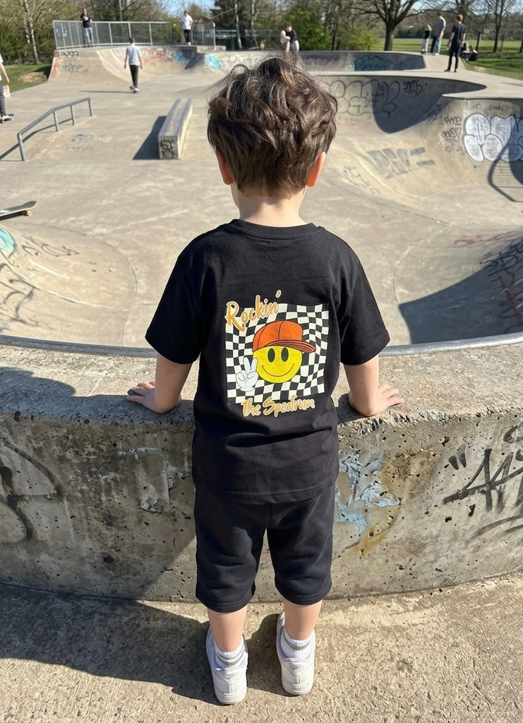 Rocking The Spectrum Kids T-Shirt | Autism Awareness