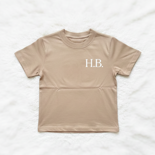 Children’s Personalised Initial T-Shirt