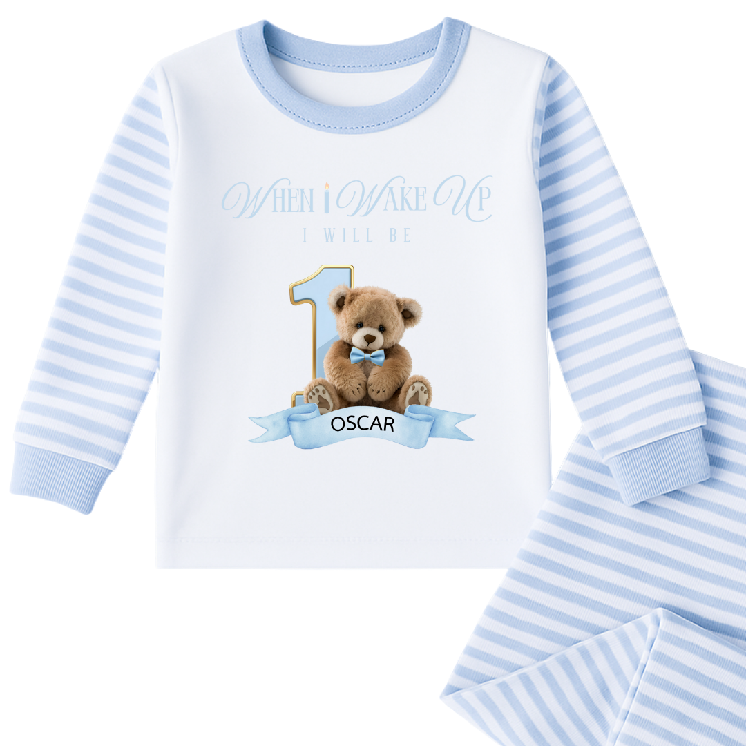 When I Wake Up I’ll Be One - Children's Birthday Pyjama’s