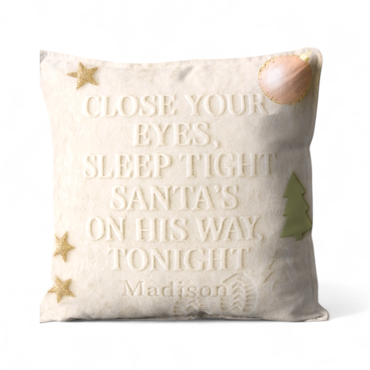 Christmas Cushion – Santas on his way