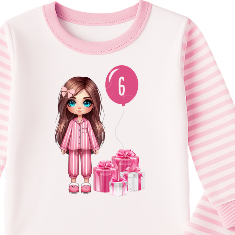 Dolly Personalised Birthday Pyjamas