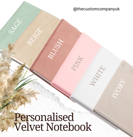 Custom Branded Velvet Notebook | A5
