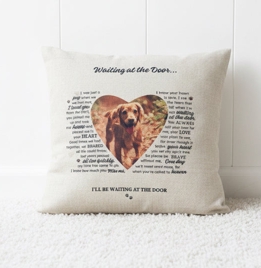 Custom Photo Memory Keepsake Cushion