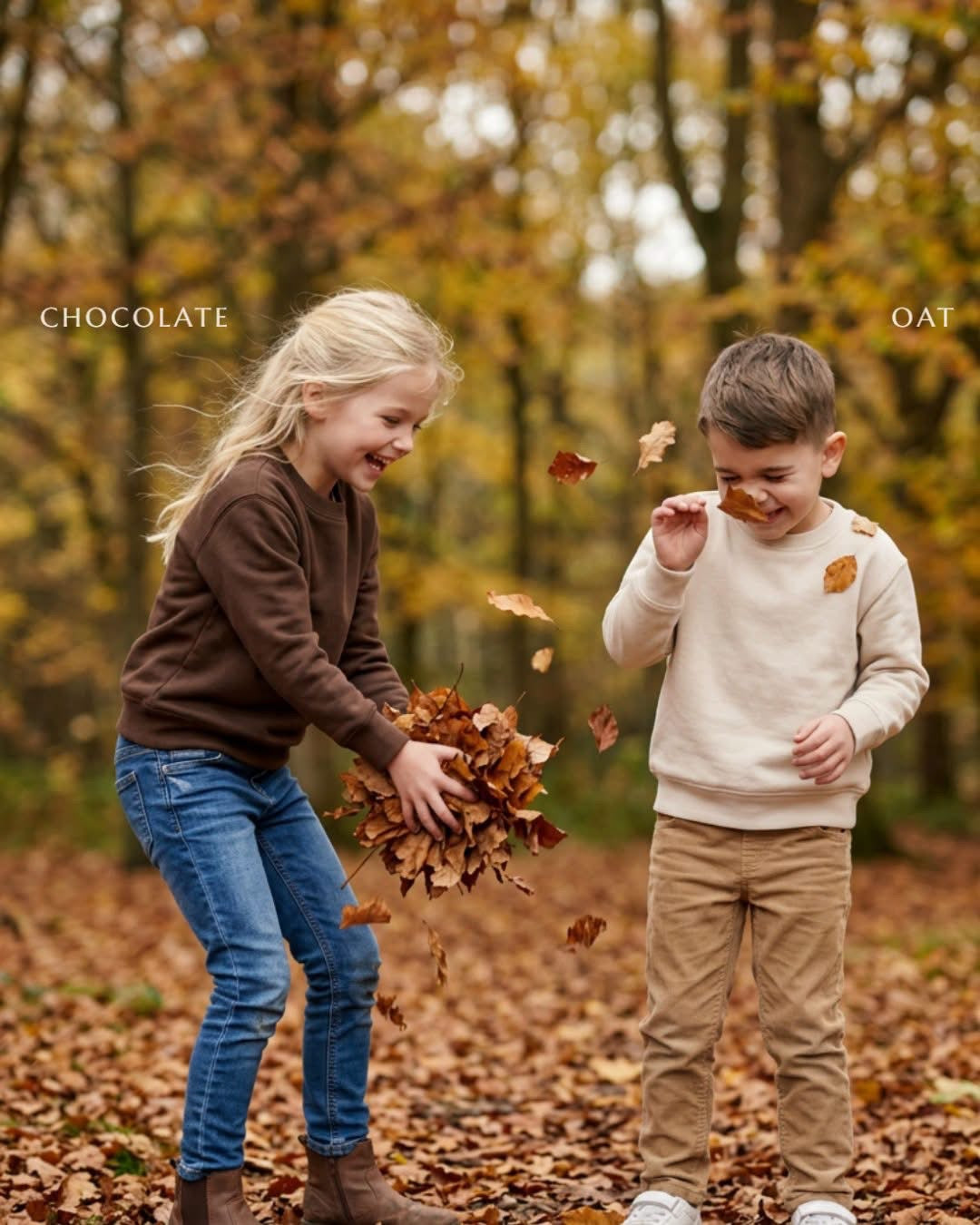 Custom Kids Sweater | Neutrals
