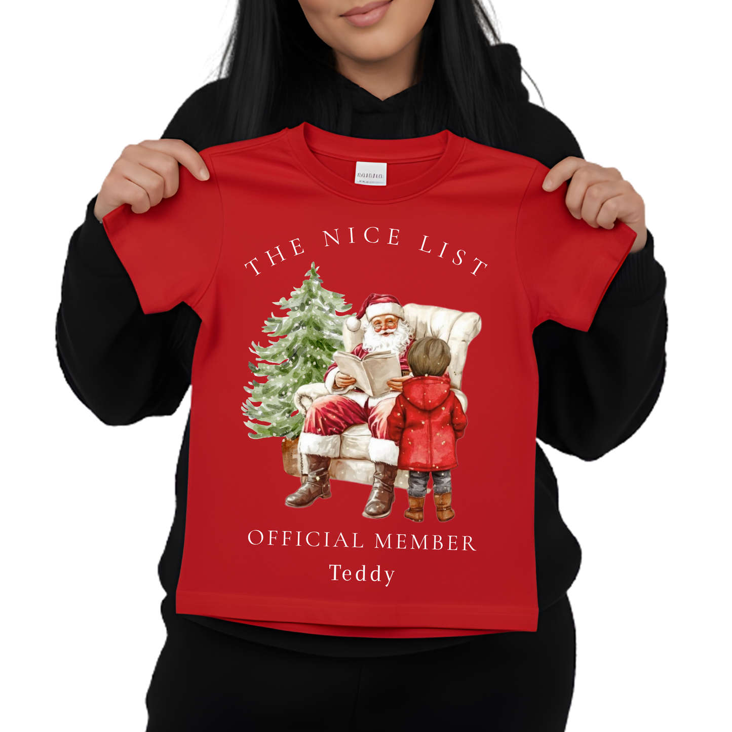 Children’s Christmas T-Shirt - The Nice List