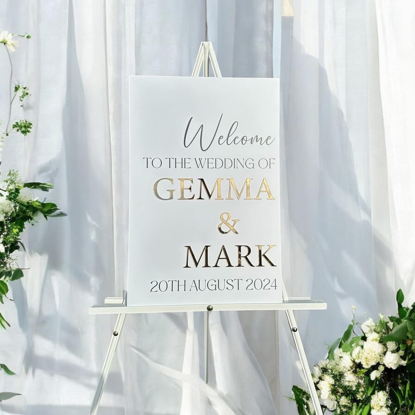 Personalised Acrylic Display Board for any occasion - Create Your Own | A2