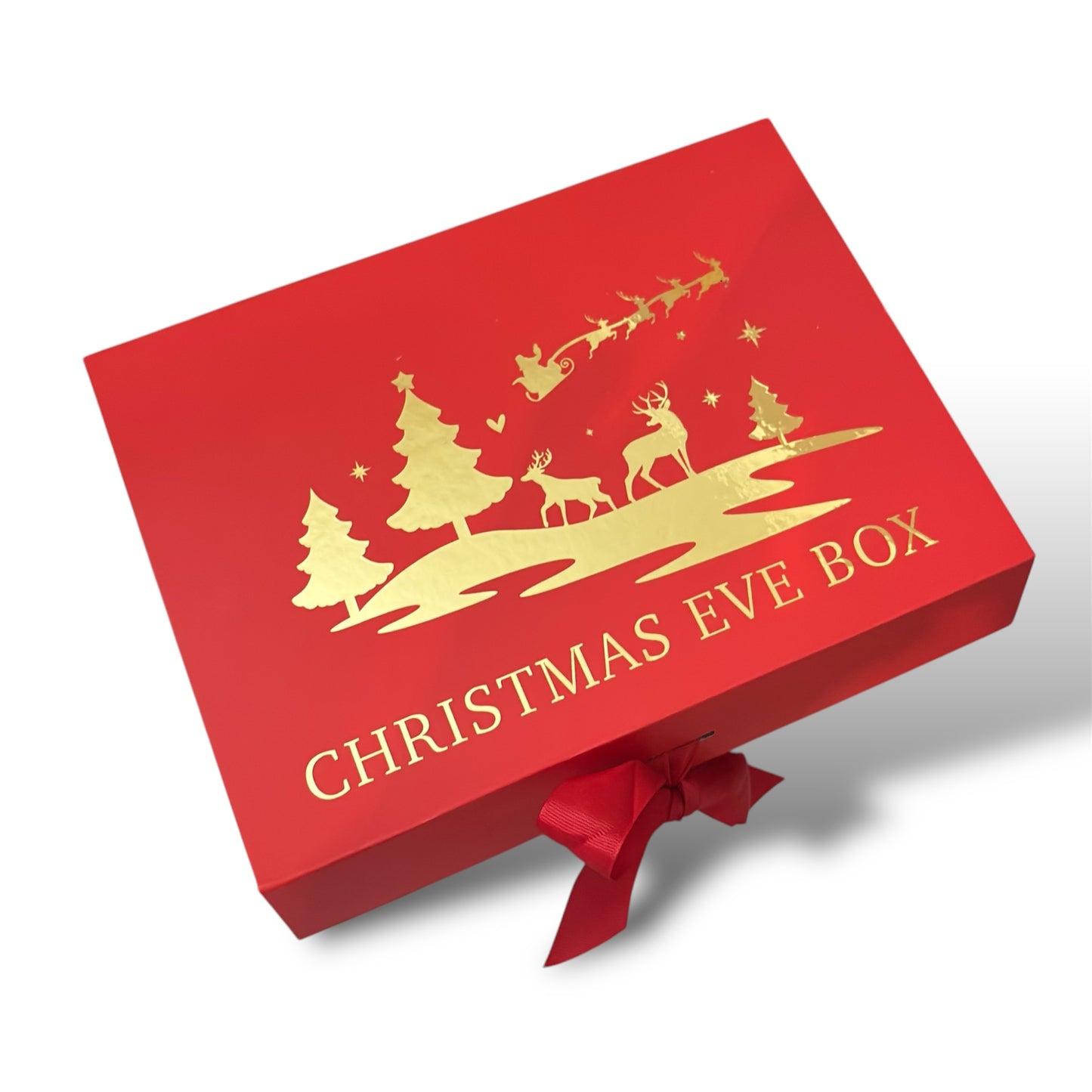 Red Christmas Eve Box