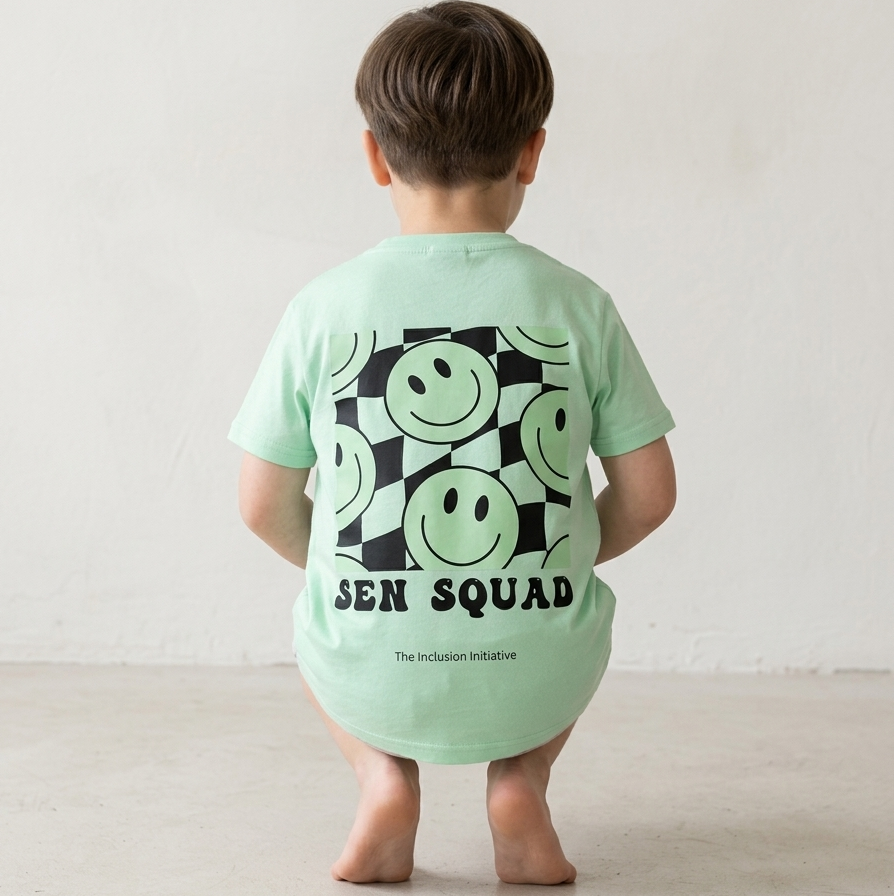SEN Squad kids tee from The Inclusion Initiative
