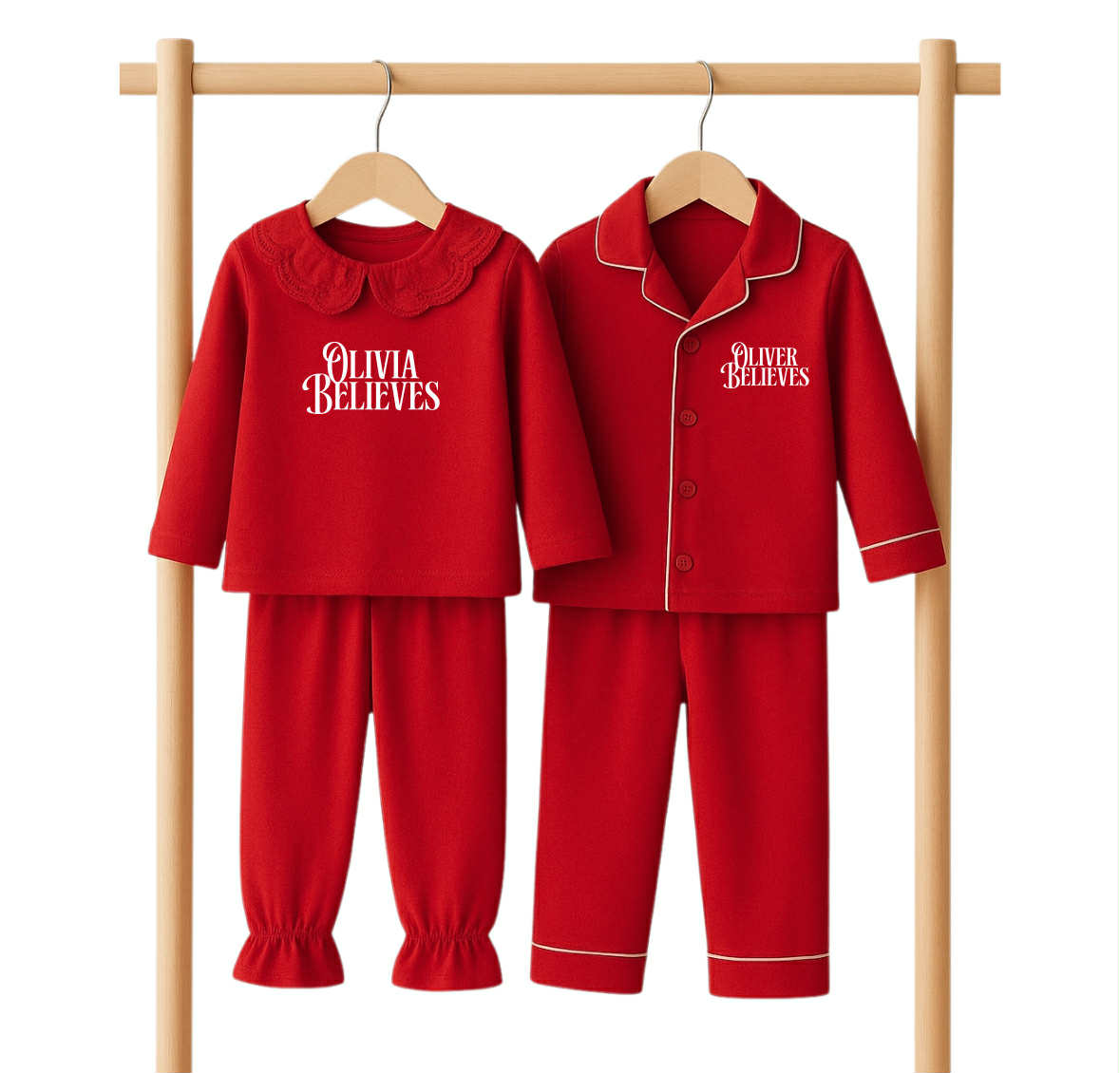 Classic Children’s Pyjamas | Personalised Initials
