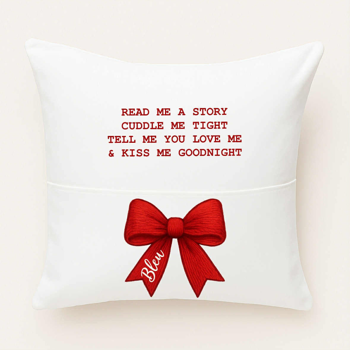 Custom Children’s Keepsake Cushion - Story Edition