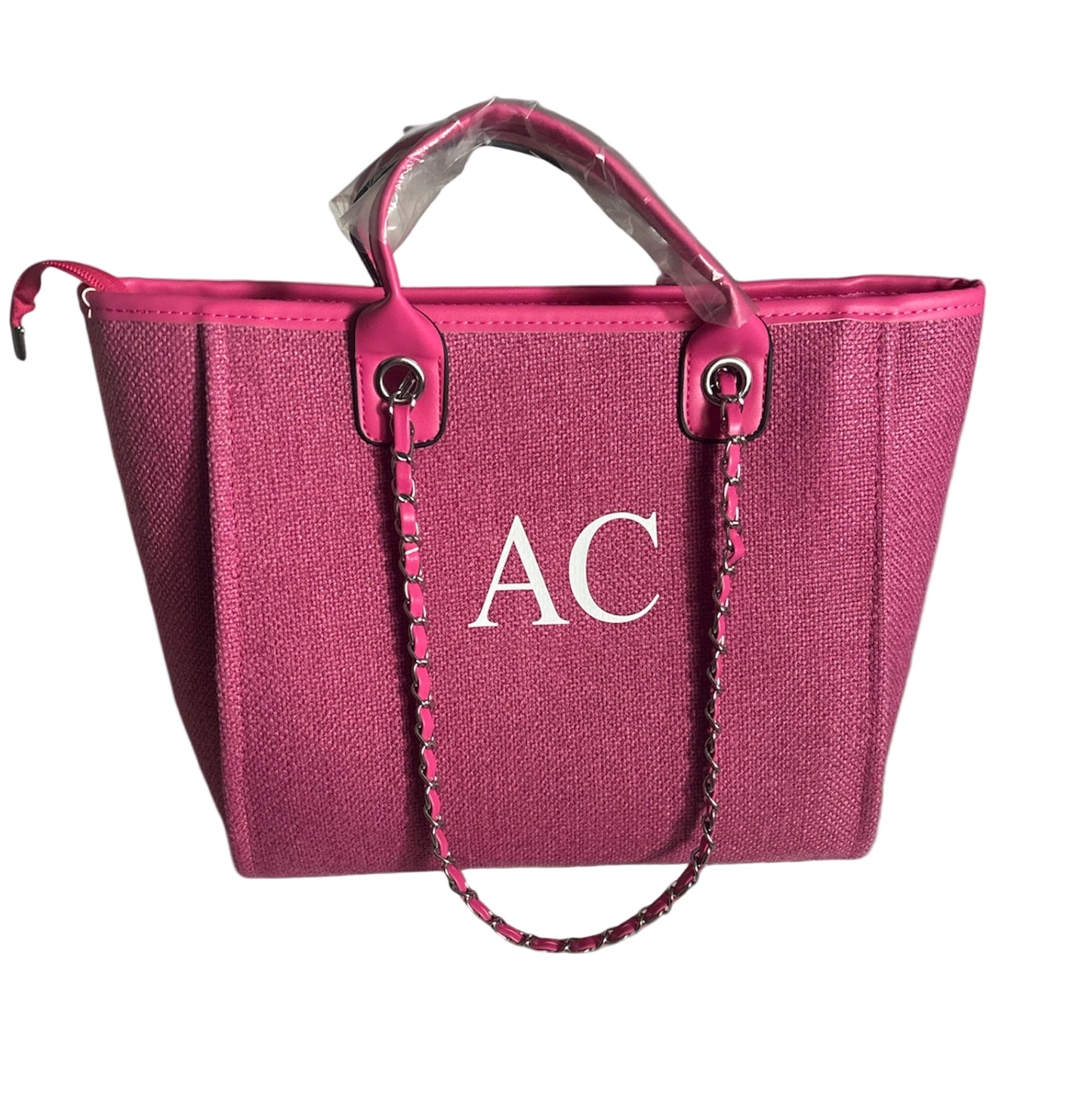 Personalised Women's Tote Bag - Pink