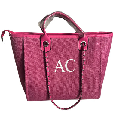 Personalised Women's Tote Bag - Pink