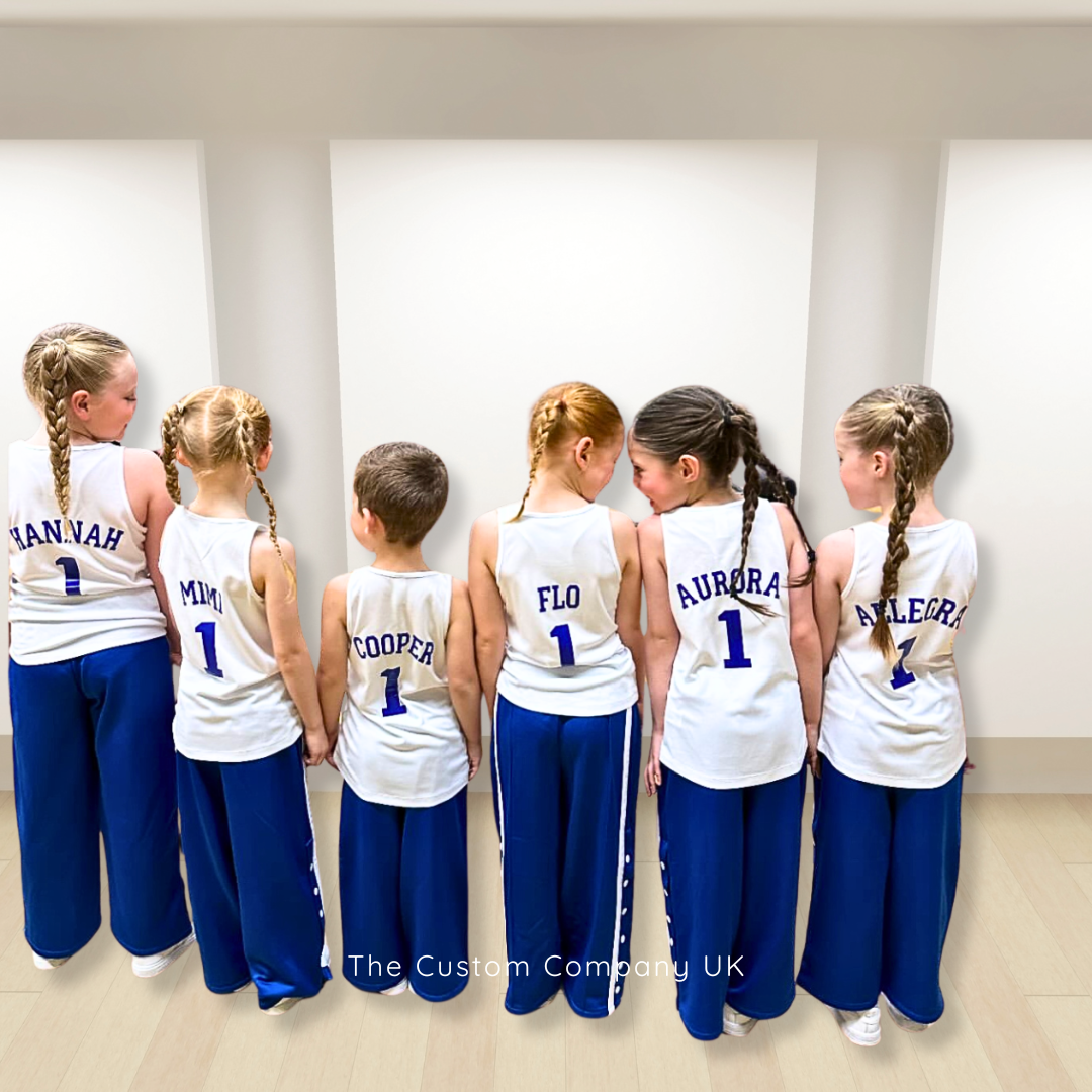 Childrens Running Vest | Personalised Sports Top