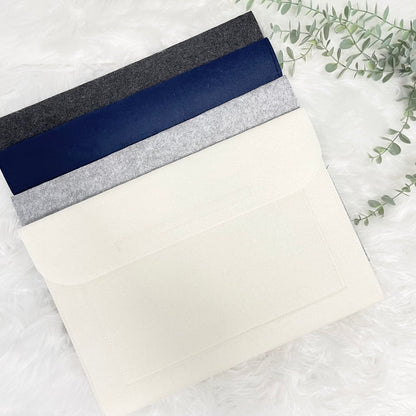 Personalised A4 Felt Document Holder | Teacher Gift