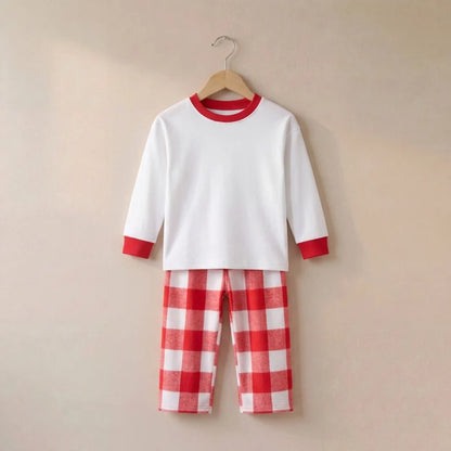 Custom Children’s Personalised Pyjama’s | Checkered