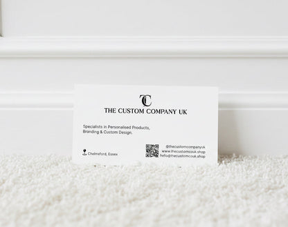 Custom Printed Business Cards – Designed & Printed for Your Brand
