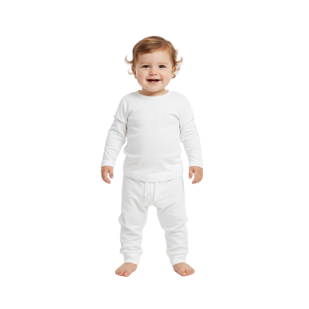 Personalised White Pyjamas | Baby & Kids