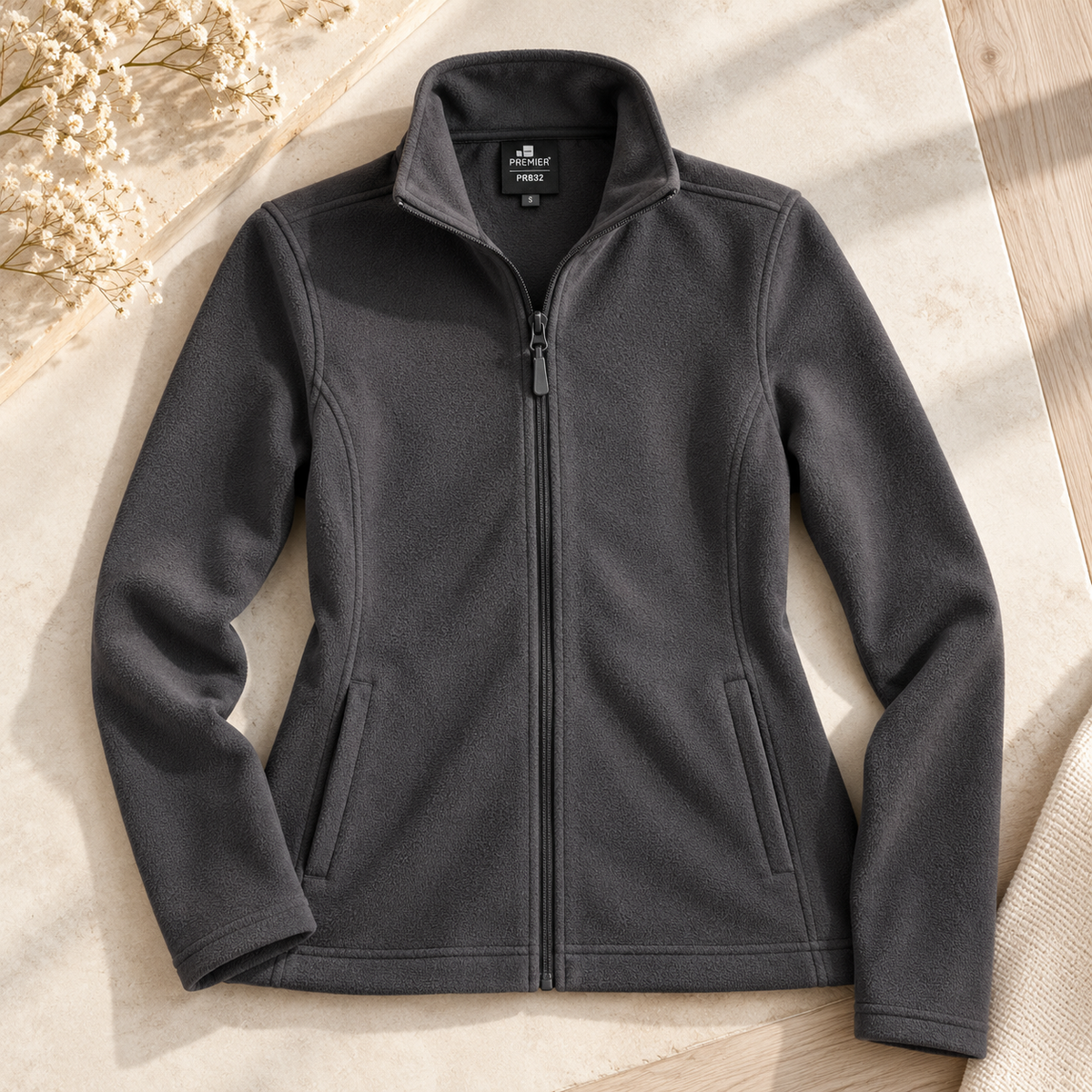 Custom Branded Women's Full Zip Microfleece | Premier PR832
