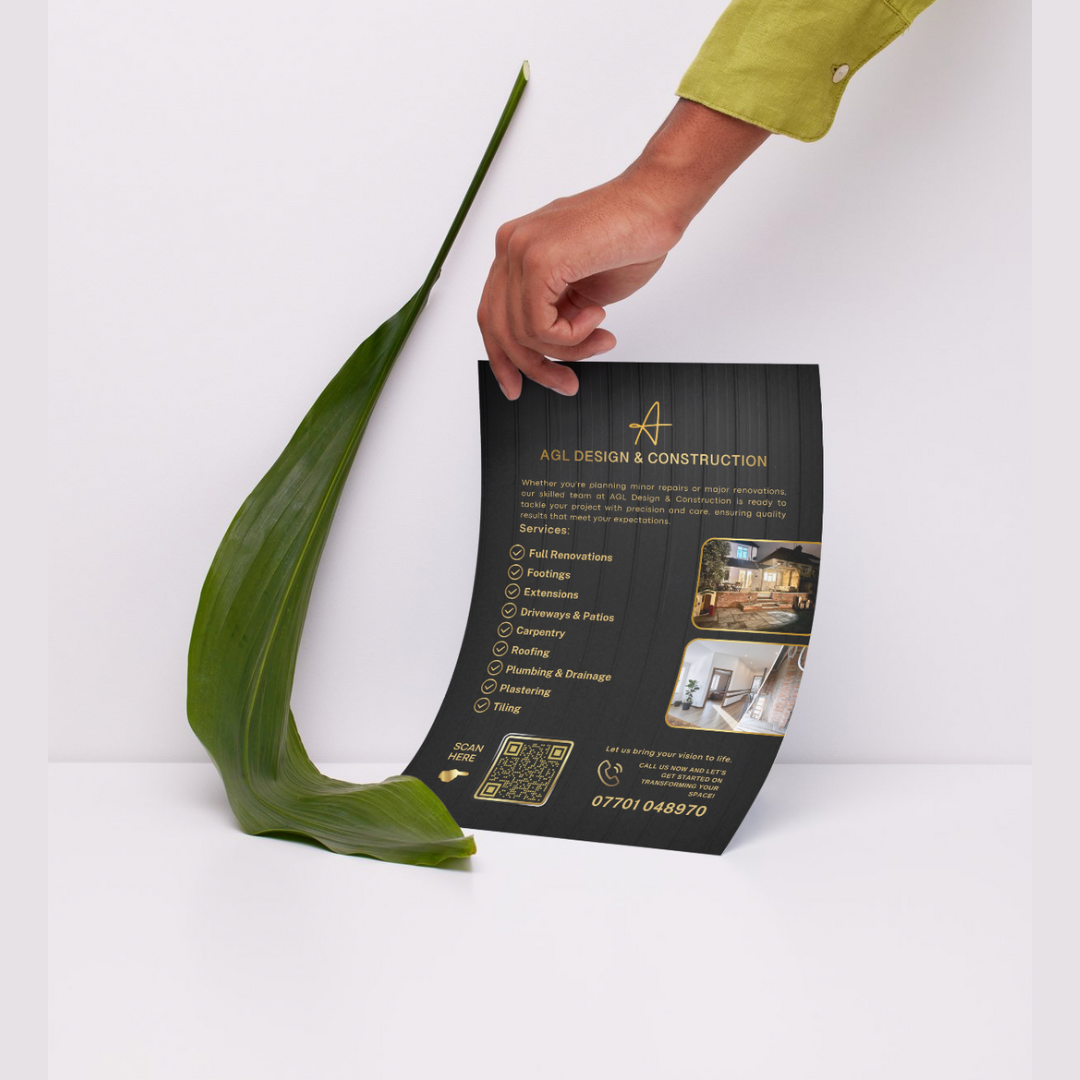 Custom Promotional Posters – Designed & Printed for Your Brand or Event