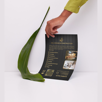 Custom Promotional Posters – Designed & Printed for Your Brand or Event - A4