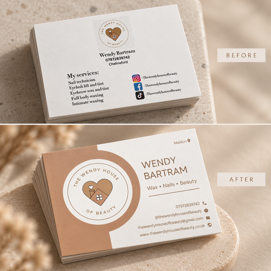 Business Card Design Service | Print-Ready Artwork