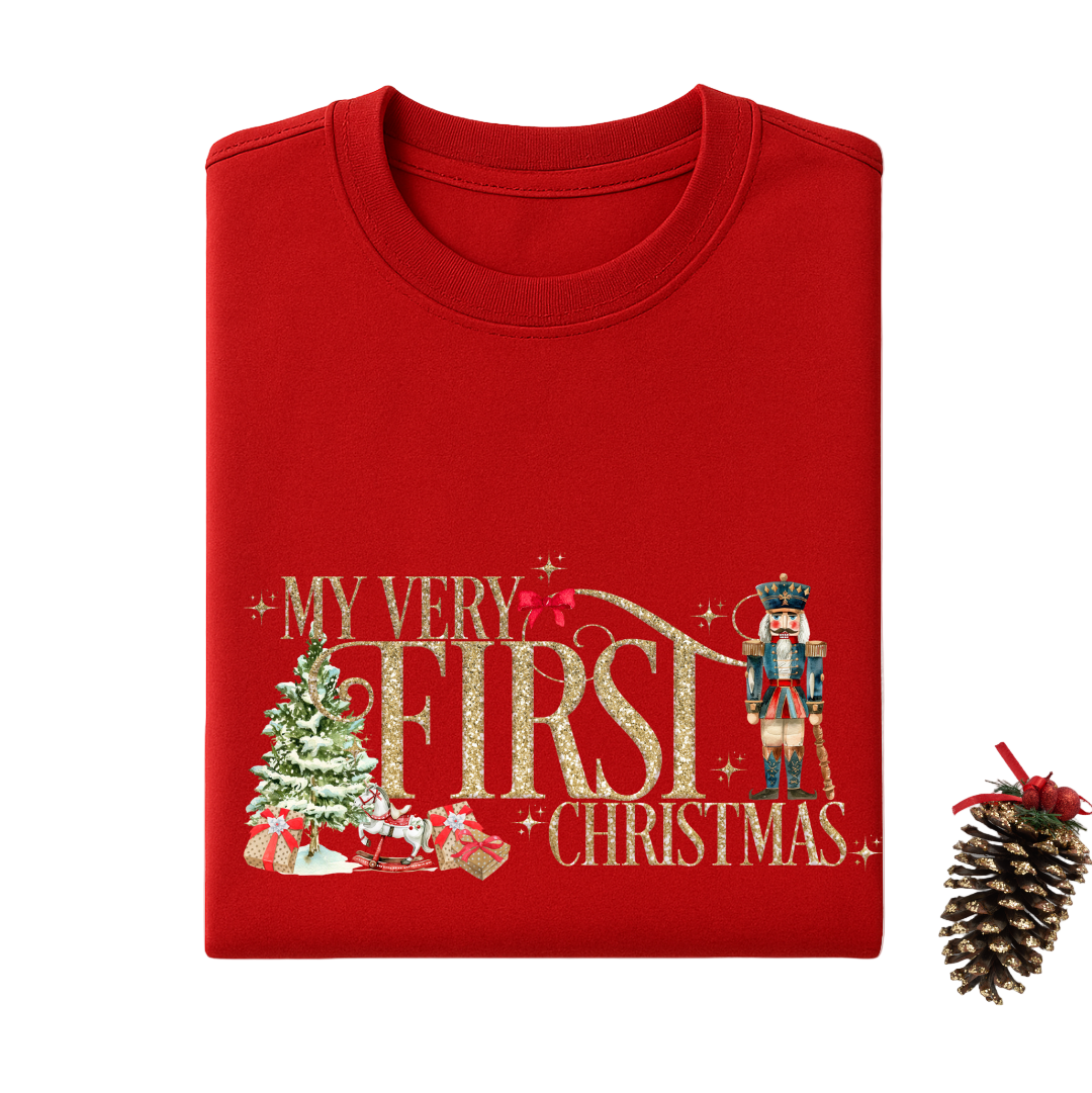 My Very First Christmas - Personalised Red Sweater