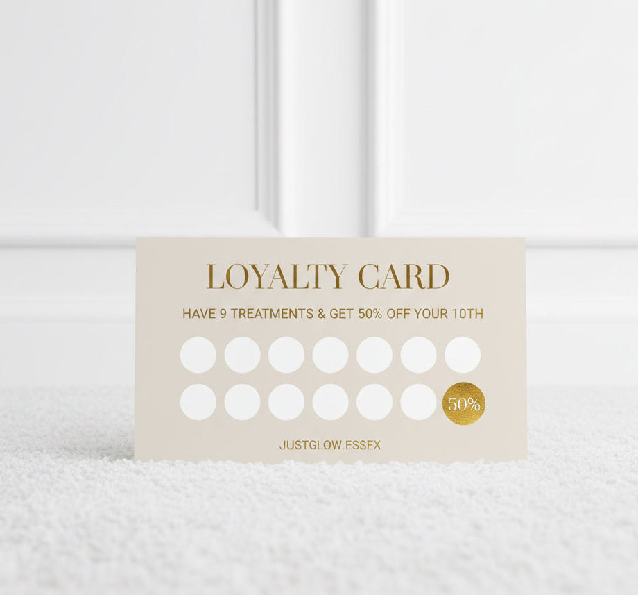 Custom Designed Loyalty Cards – Reward Your Customers in Style