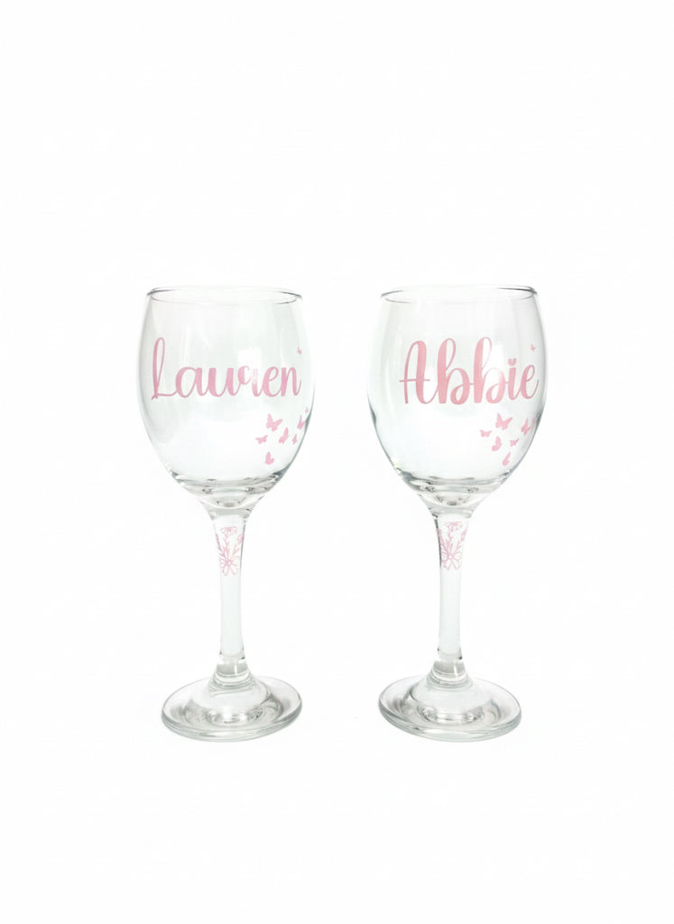 Personalised Wine Glass | Name or Text