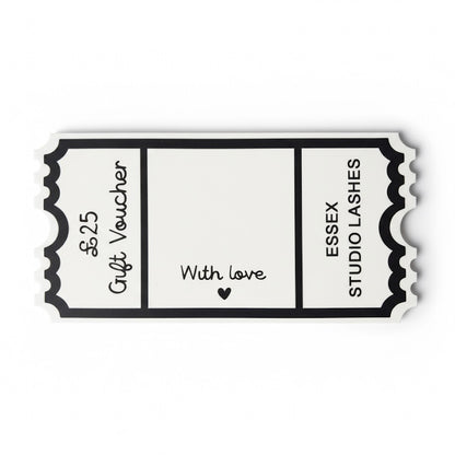 Custom Acrylic Gift Voucher | Personalised Gift Card for Any Occasion