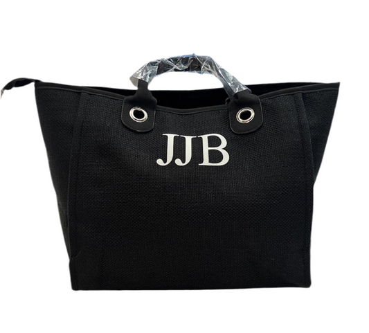 Personalised Tote Bag Women's - Black