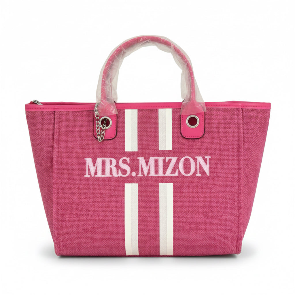 Personalised Women's Tote Bag - Pink