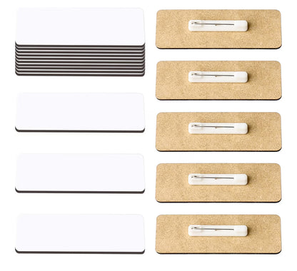 Branded Staff Name Badges – Logo Print