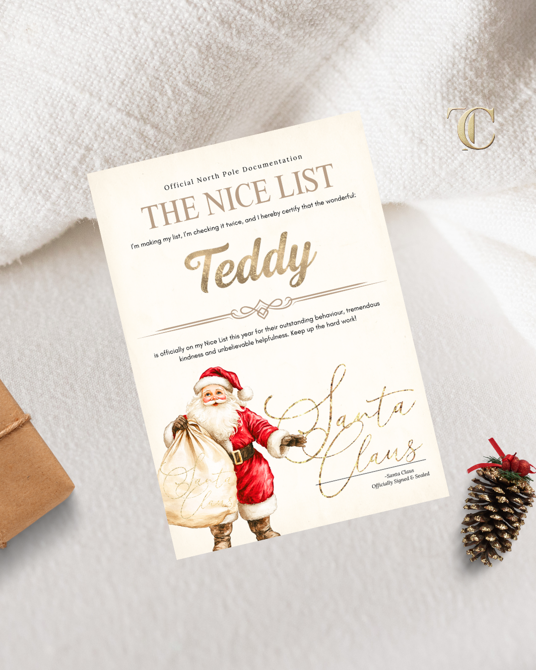 Personalised Santa Letters – A Magical Christmas Keepsake