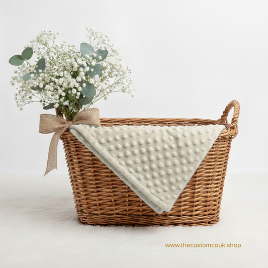 Personalised Baby Blanket | Grey