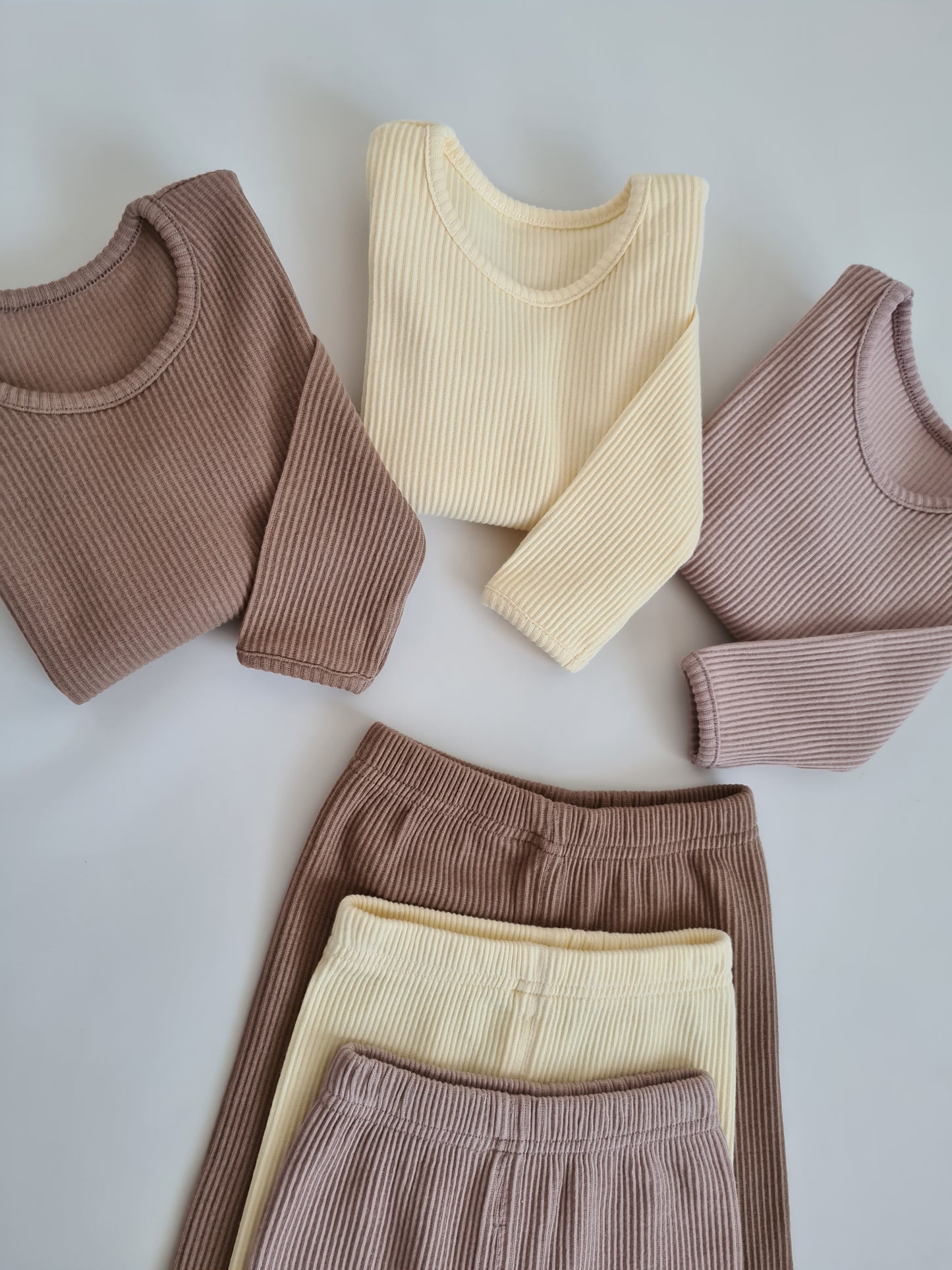 Personalised Loungewear - Biscuit Matching Family Set