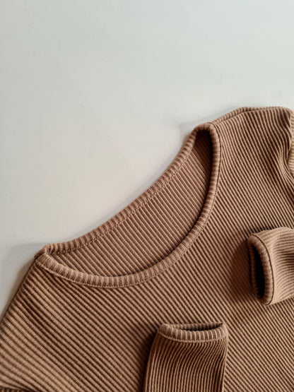 Personalised Loungewear - Biscuit Matching Family Set