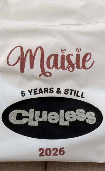 Custom School Leavers Shirt
