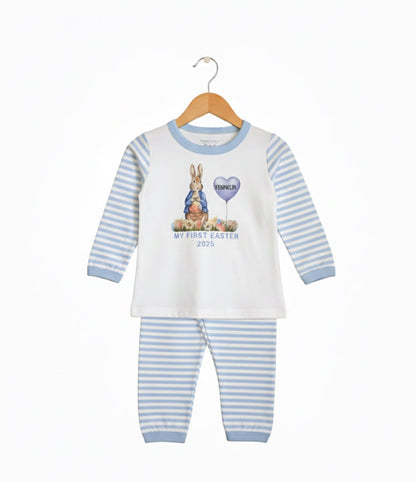 Personalised Easter Pyjamas | Custom Bunny Design for Girls & Boys