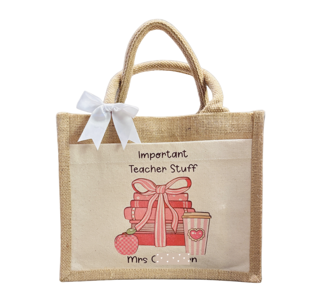 Teachers Gift - Mini Pocket Lunch Bag