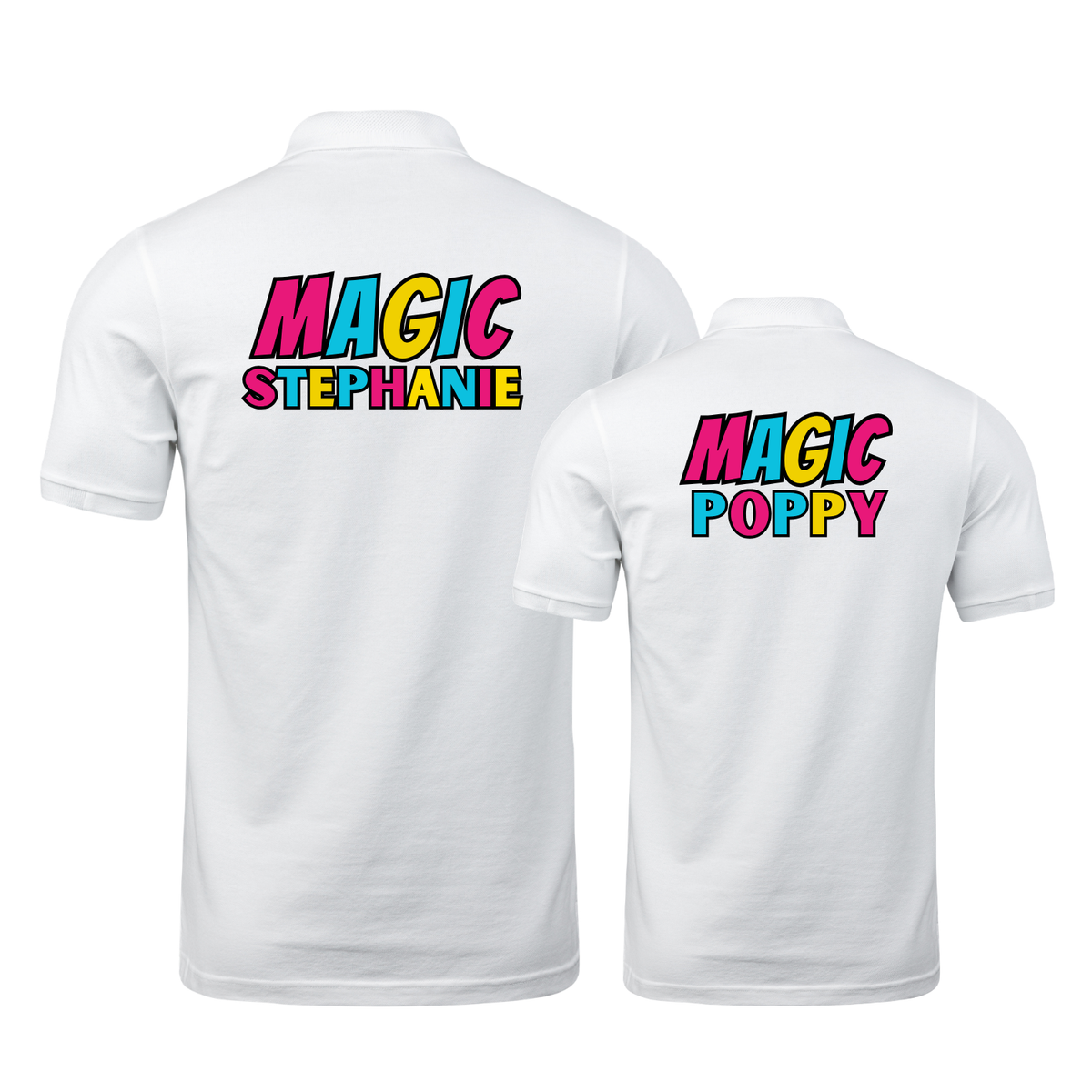 Custom Polo Shirt | Left Chest + Back Logo